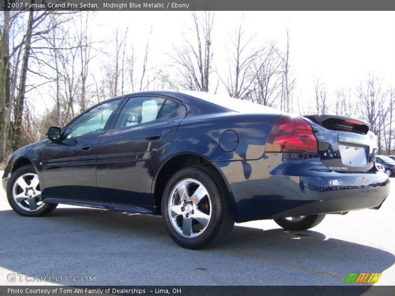 Midnight Blue Metallic / Ebony 2007 Pontiac Grand Prix Sedan