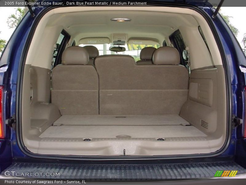 Dark Blue Pearl Metallic / Medium Parchment 2005 Ford Explorer Eddie Bauer