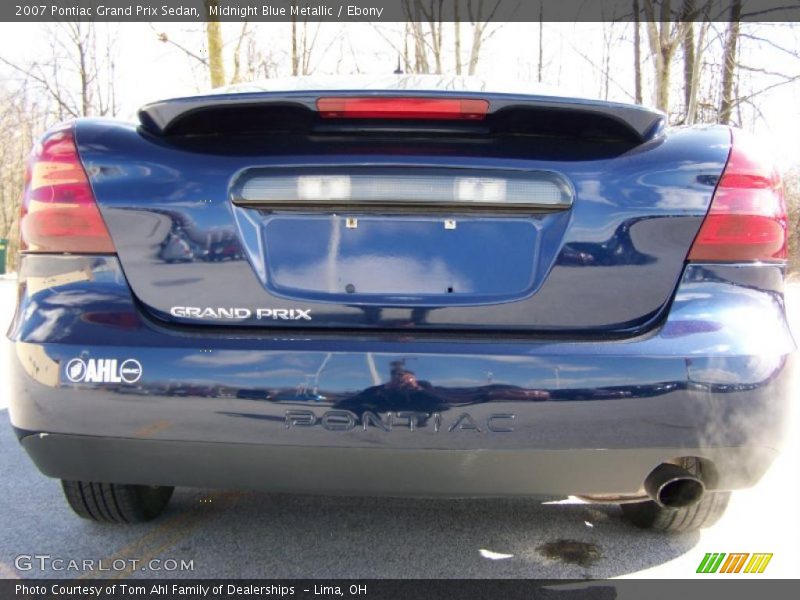 Midnight Blue Metallic / Ebony 2007 Pontiac Grand Prix Sedan