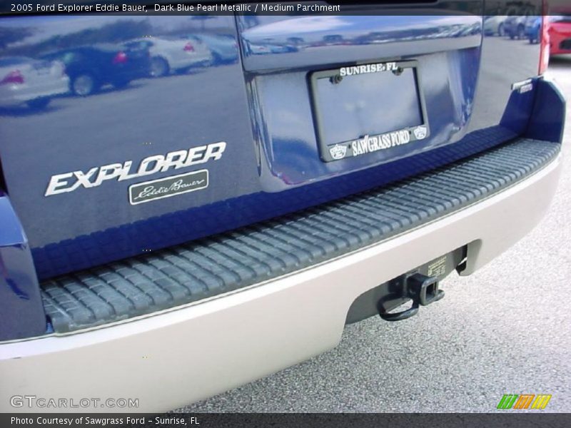 Dark Blue Pearl Metallic / Medium Parchment 2005 Ford Explorer Eddie Bauer