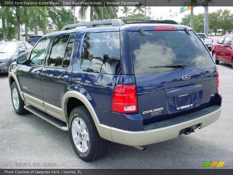 Dark Blue Pearl Metallic / Medium Parchment 2005 Ford Explorer Eddie Bauer