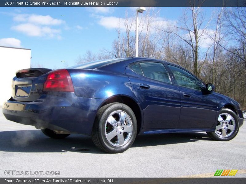 Midnight Blue Metallic / Ebony 2007 Pontiac Grand Prix Sedan
