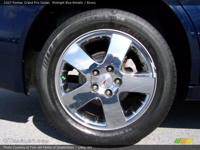 Midnight Blue Metallic / Ebony 2007 Pontiac Grand Prix Sedan