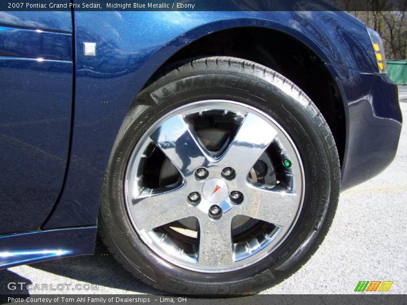 Midnight Blue Metallic / Ebony 2007 Pontiac Grand Prix Sedan