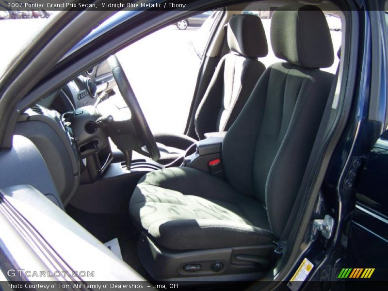 Midnight Blue Metallic / Ebony 2007 Pontiac Grand Prix Sedan