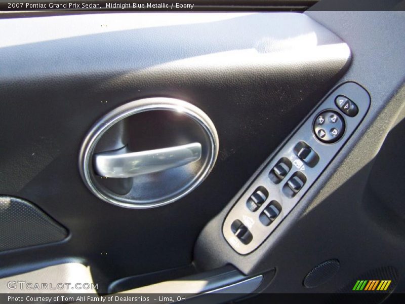 Midnight Blue Metallic / Ebony 2007 Pontiac Grand Prix Sedan