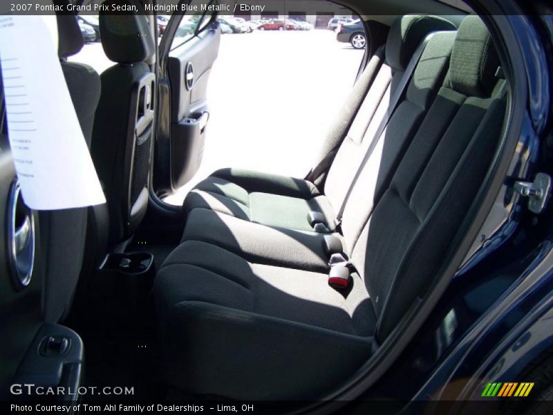 Midnight Blue Metallic / Ebony 2007 Pontiac Grand Prix Sedan