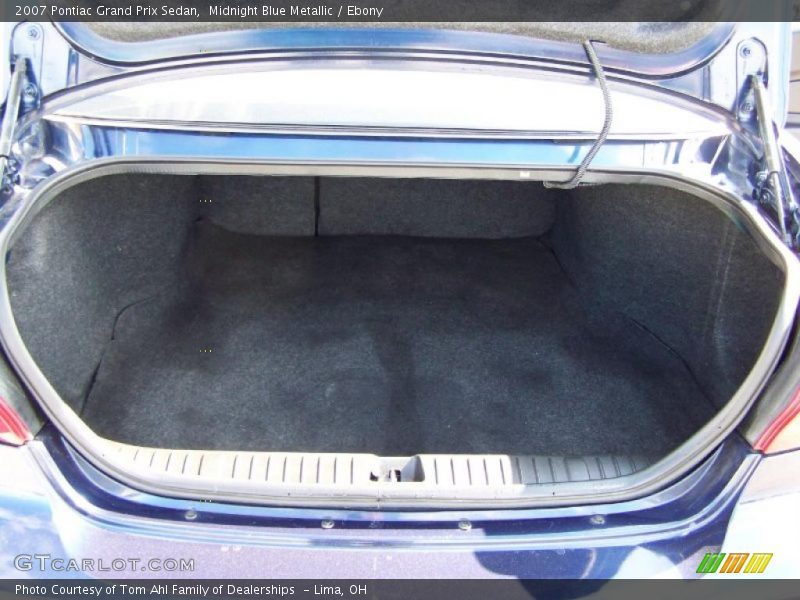 Midnight Blue Metallic / Ebony 2007 Pontiac Grand Prix Sedan