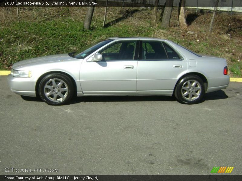 Sterling Silver / Dark Gray 2003 Cadillac Seville STS