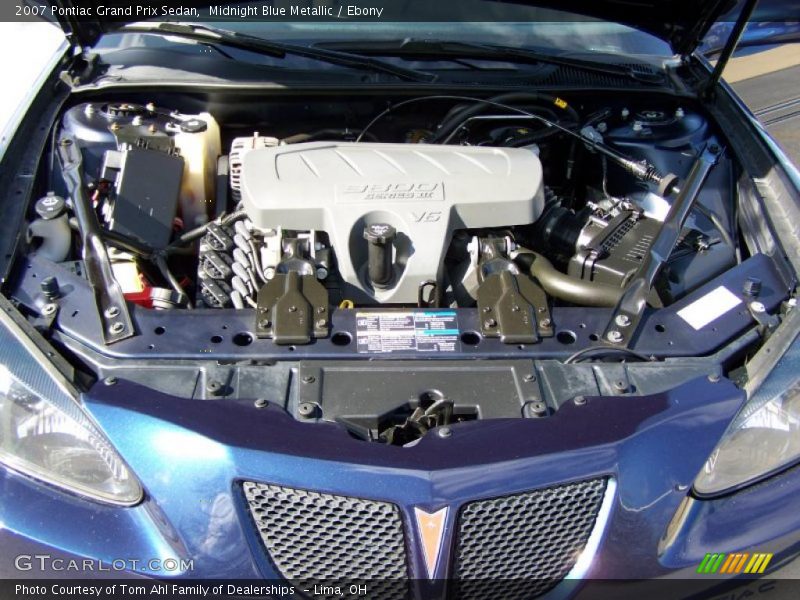 Midnight Blue Metallic / Ebony 2007 Pontiac Grand Prix Sedan