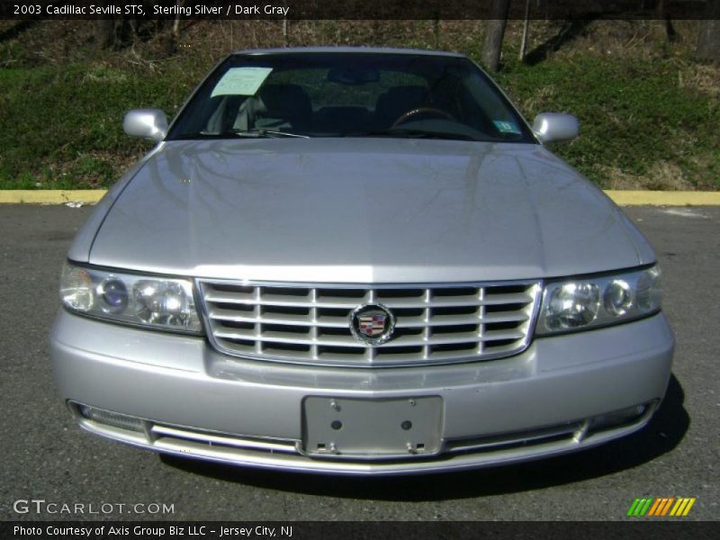 Sterling Silver / Dark Gray 2003 Cadillac Seville STS