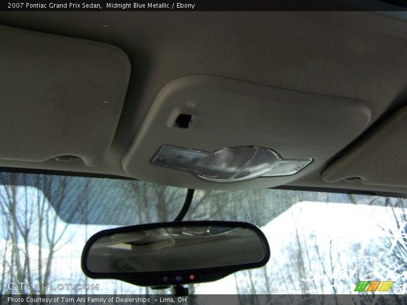 Midnight Blue Metallic / Ebony 2007 Pontiac Grand Prix Sedan