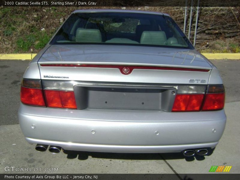 Sterling Silver / Dark Gray 2003 Cadillac Seville STS