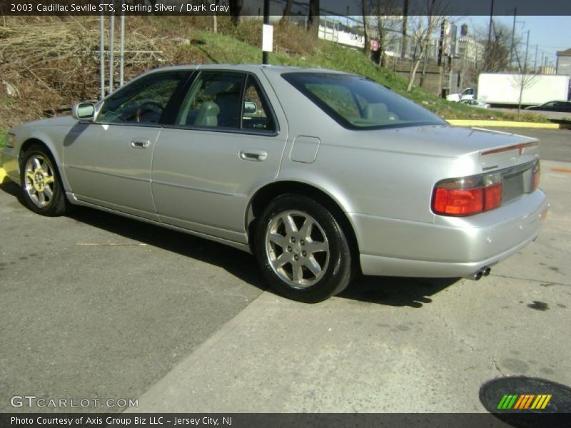 Sterling Silver / Dark Gray 2003 Cadillac Seville STS