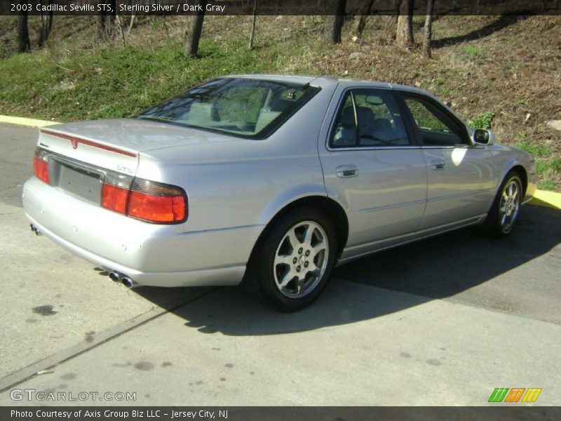 Sterling Silver / Dark Gray 2003 Cadillac Seville STS