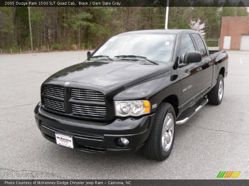 Black / Dark Slate Gray 2005 Dodge Ram 1500 SLT Quad Cab