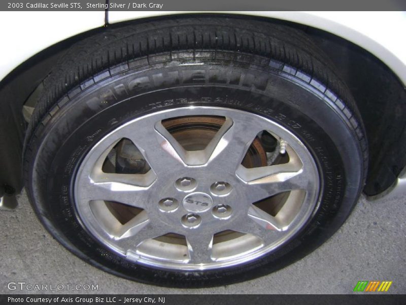 Sterling Silver / Dark Gray 2003 Cadillac Seville STS
