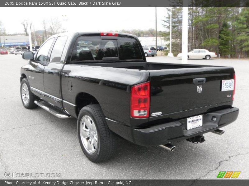 Black / Dark Slate Gray 2005 Dodge Ram 1500 SLT Quad Cab