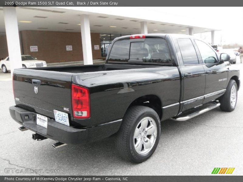 Black / Dark Slate Gray 2005 Dodge Ram 1500 SLT Quad Cab