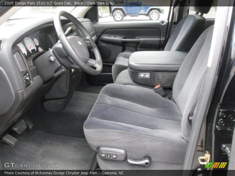 Black / Dark Slate Gray 2005 Dodge Ram 1500 SLT Quad Cab