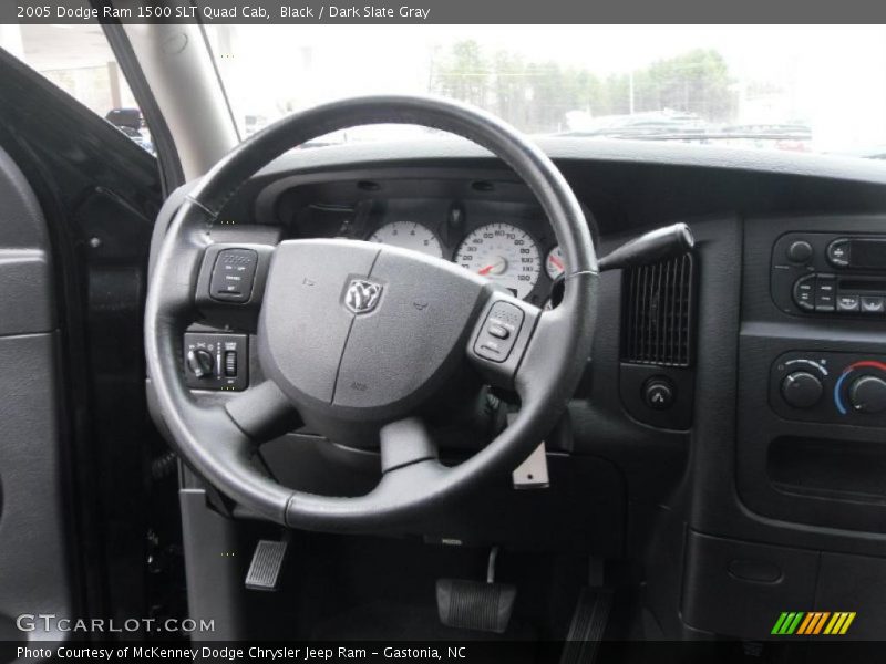 Black / Dark Slate Gray 2005 Dodge Ram 1500 SLT Quad Cab