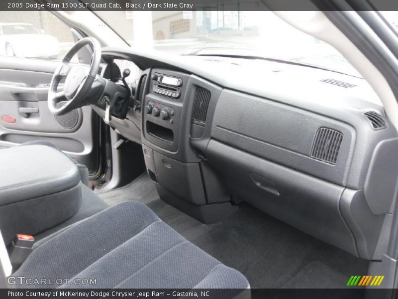 Black / Dark Slate Gray 2005 Dodge Ram 1500 SLT Quad Cab
