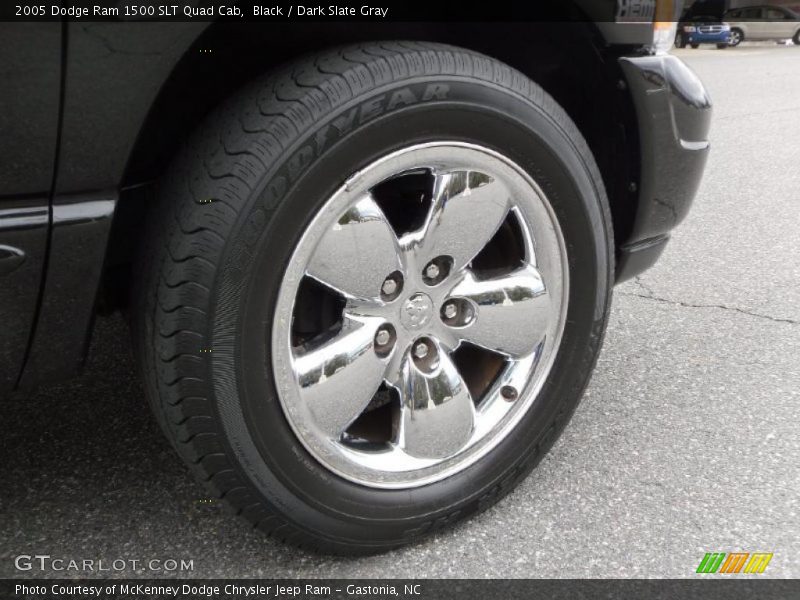 Black / Dark Slate Gray 2005 Dodge Ram 1500 SLT Quad Cab