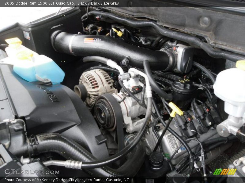 Black / Dark Slate Gray 2005 Dodge Ram 1500 SLT Quad Cab