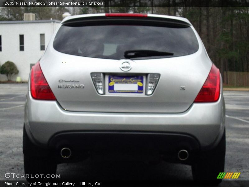Sheer Silver Metallic / Charcoal 2005 Nissan Murano S