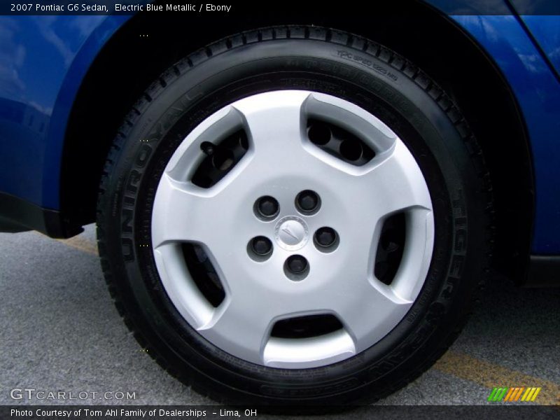 Electric Blue Metallic / Ebony 2007 Pontiac G6 Sedan