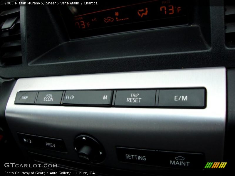 Sheer Silver Metallic / Charcoal 2005 Nissan Murano S