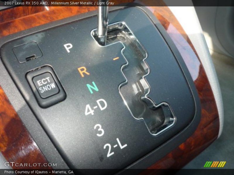 Millennium Silver Metallic / Light Gray 2007 Lexus RX 350 AWD
