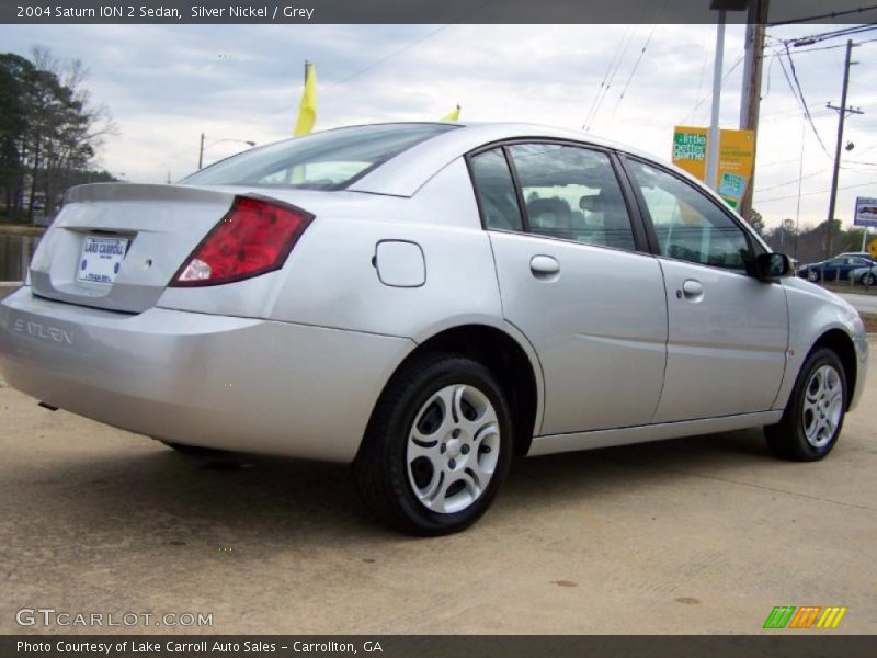 Silver Nickel / Grey 2004 Saturn ION 2 Sedan