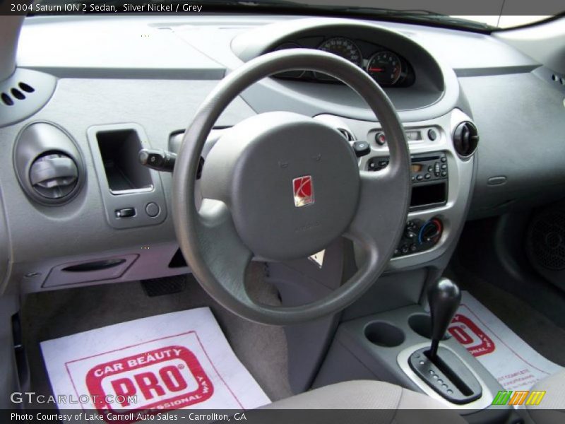 Silver Nickel / Grey 2004 Saturn ION 2 Sedan