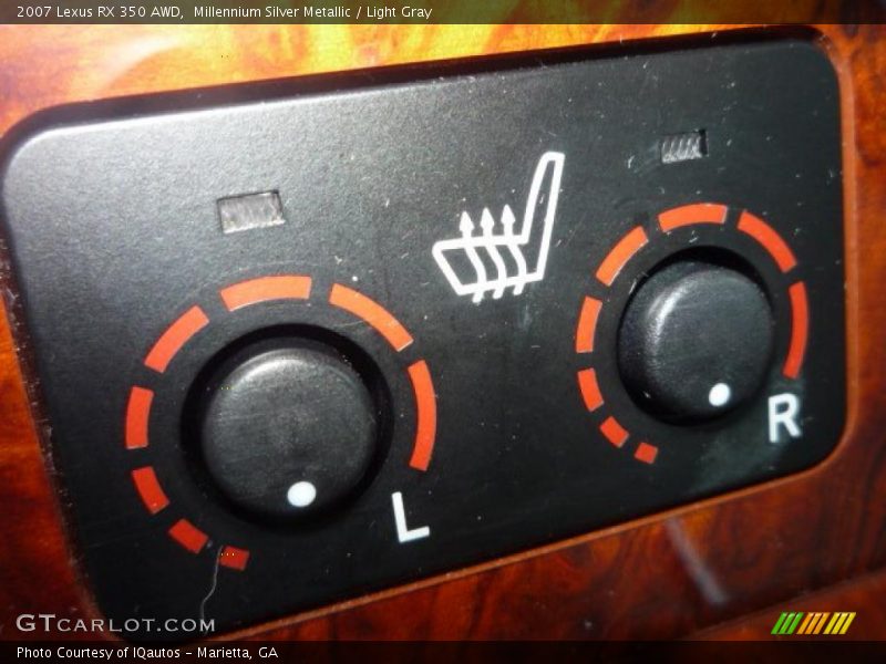 Millennium Silver Metallic / Light Gray 2007 Lexus RX 350 AWD