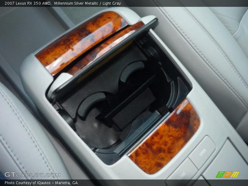 Millennium Silver Metallic / Light Gray 2007 Lexus RX 350 AWD