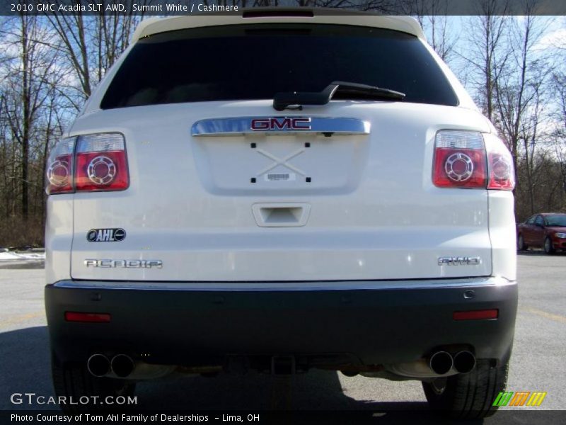 Summit White / Cashmere 2010 GMC Acadia SLT AWD