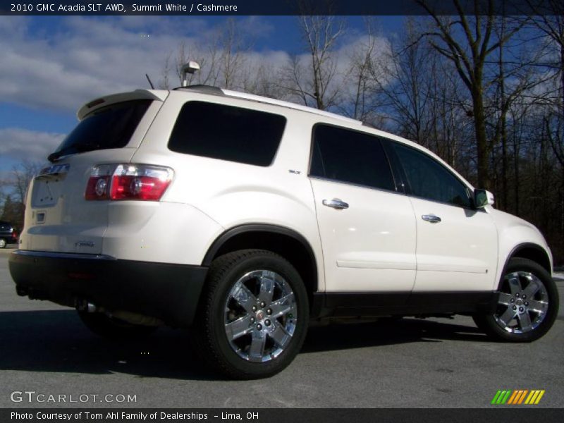 Summit White / Cashmere 2010 GMC Acadia SLT AWD