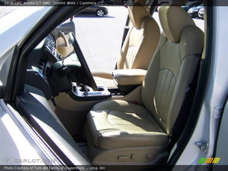 Summit White / Cashmere 2010 GMC Acadia SLT AWD