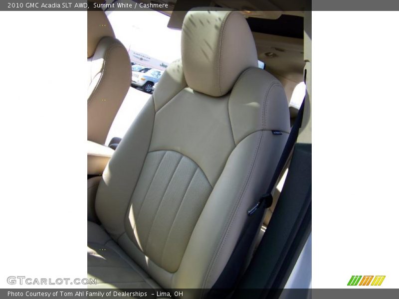 Summit White / Cashmere 2010 GMC Acadia SLT AWD