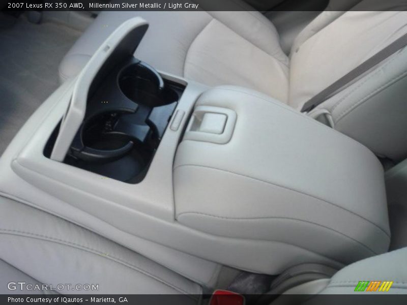 Millennium Silver Metallic / Light Gray 2007 Lexus RX 350 AWD