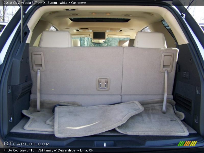 Summit White / Cashmere 2010 GMC Acadia SLT AWD