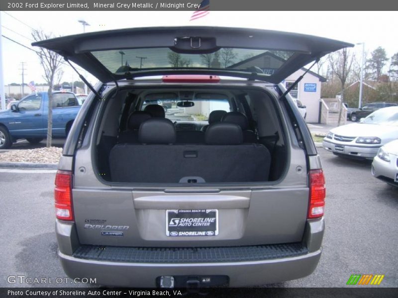 Mineral Grey Metallic / Midnight Grey 2002 Ford Explorer Limited