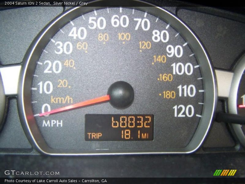 Silver Nickel / Grey 2004 Saturn ION 2 Sedan