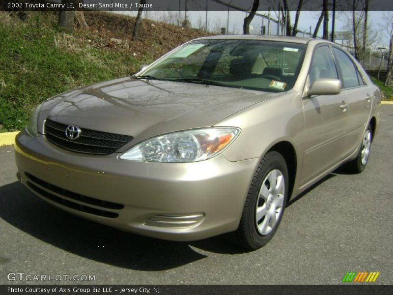 Desert Sand Mica / Taupe 2002 Toyota Camry LE