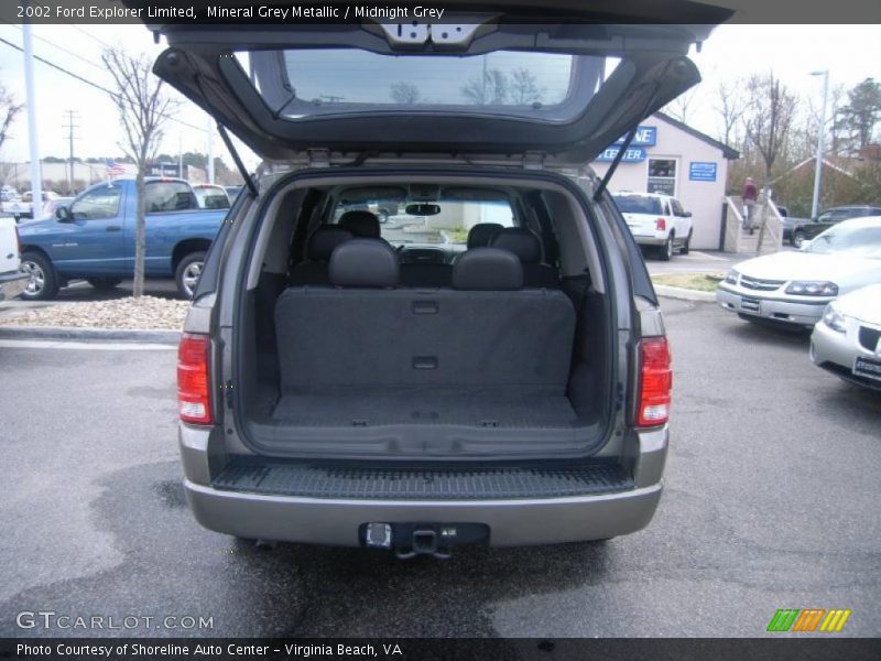 Mineral Grey Metallic / Midnight Grey 2002 Ford Explorer Limited