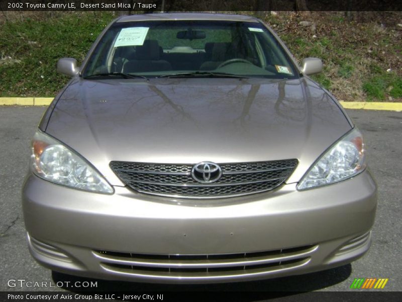 Desert Sand Mica / Taupe 2002 Toyota Camry LE