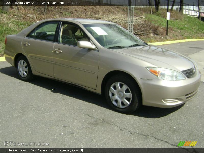 Desert Sand Mica / Taupe 2002 Toyota Camry LE