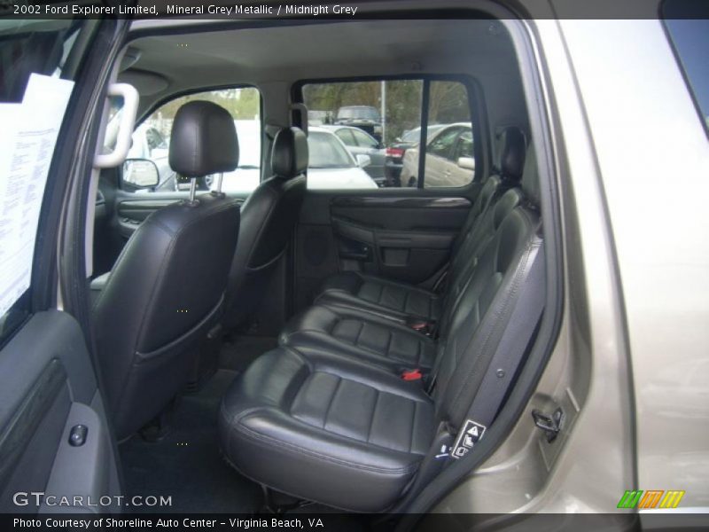 Mineral Grey Metallic / Midnight Grey 2002 Ford Explorer Limited