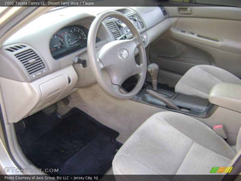 Desert Sand Mica / Taupe 2002 Toyota Camry LE